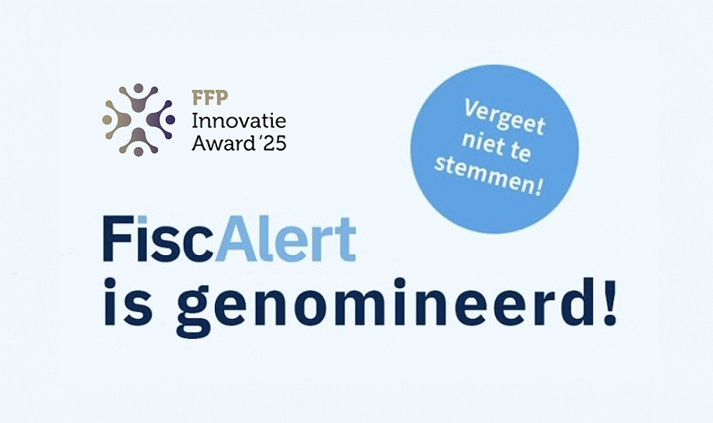 FFP innovatie-award: wij zijn genomineerd!