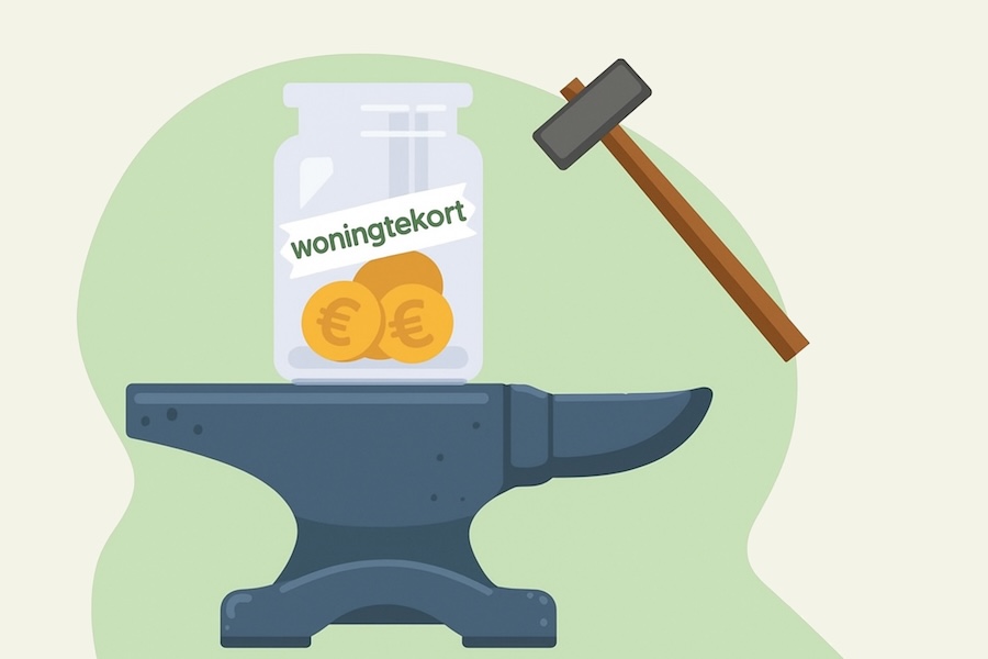 Platgeslagen: woningtekort