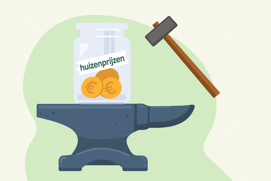 Platgeslagen: huizenprijzen