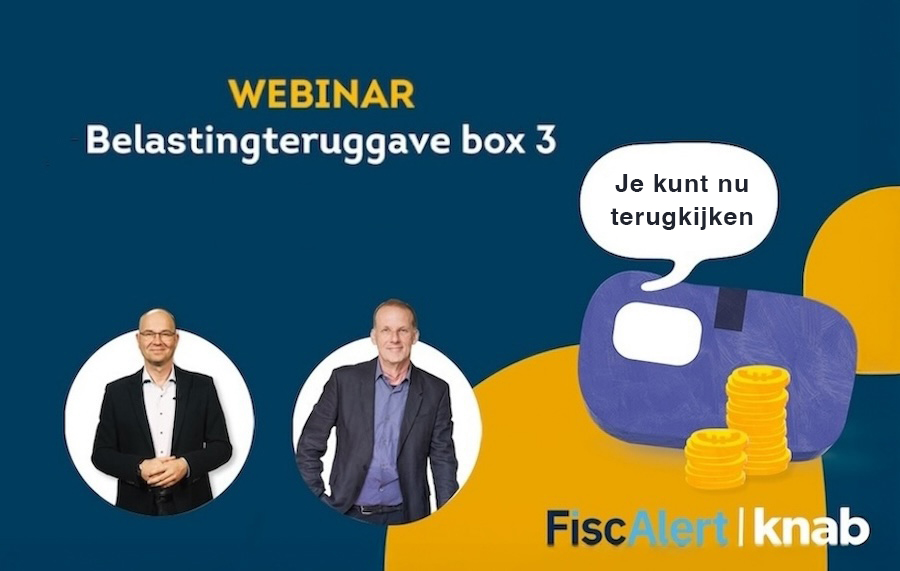 Kijk webinar Belastingteruggave box 3