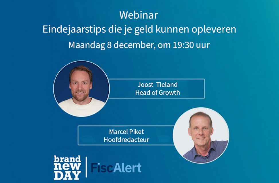 Webinar: Eindejaarstips die je  geld kunnen opleveren